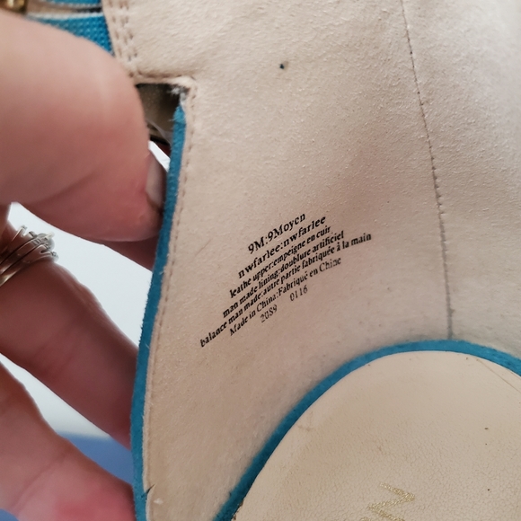 Nine West wedge sandals - Picture 3 of 3